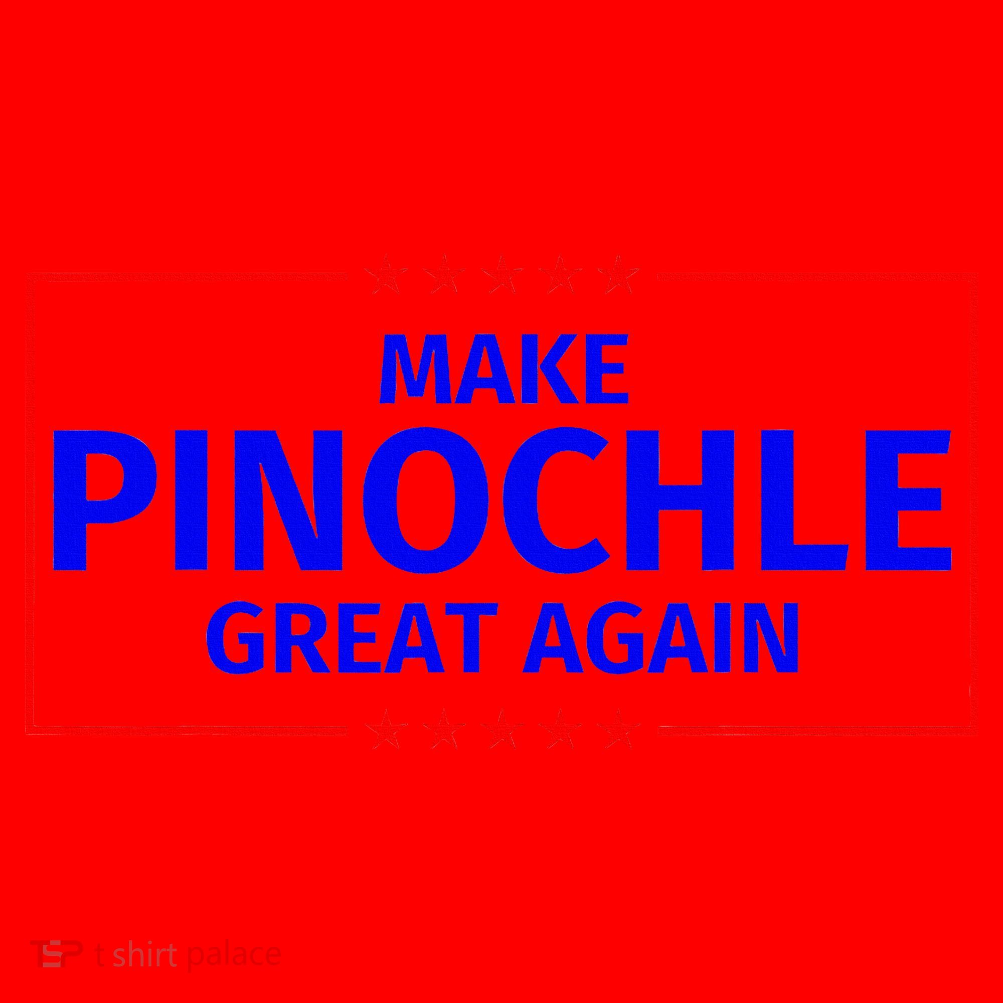 Funny Make Pinochle Great Again Parody Gifts Santa Hat