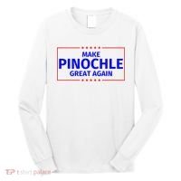 Funny Make Pinochle Great Again Parody Gifts Long Sleeve Shirt thumb 0