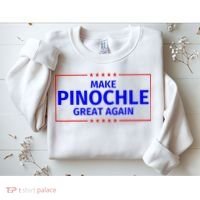 Funny Make Pinochle Great Again Parody Gifts Sweatshirt thumb 2