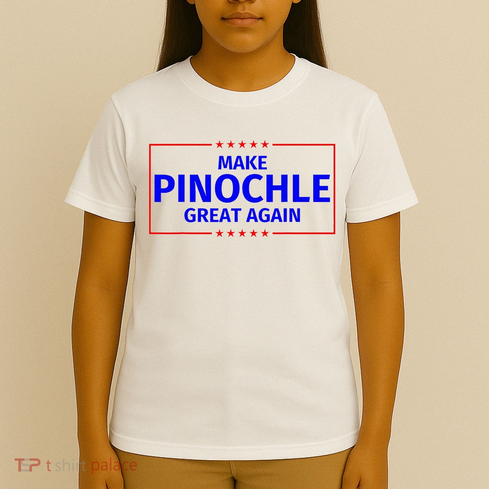 Funny Make Pinochle Great Again Parody Gifts T-Shirt