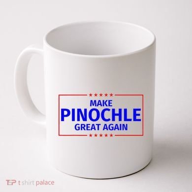 Funny Make Pinochle Great Again Parody Gifts Coffee Mug