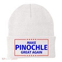 Funny Make Pinochle Great Again Parody Gifts Beanie thumb 0