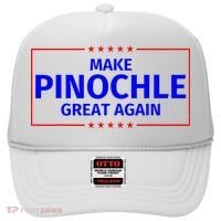 Funny Make Pinochle Great Again Parody Gifts Hat thumb 0