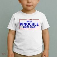 Funny Make Pinochle Great Again Parody Gifts Toddler T-Shirt thumb 2