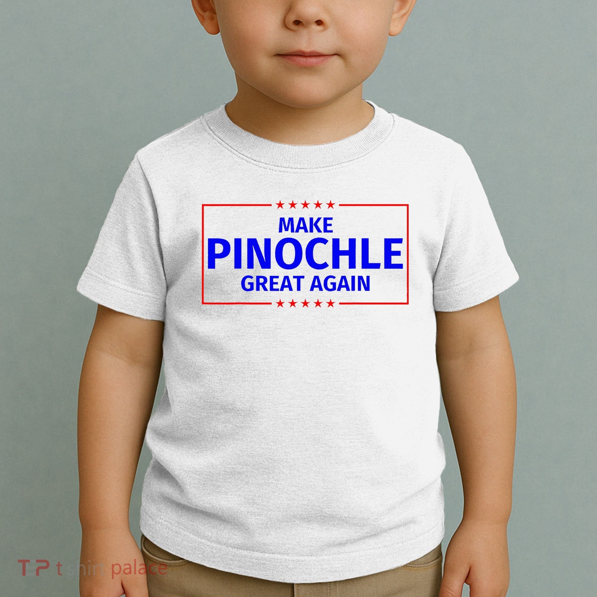 Funny Make Pinochle Great Again Parody Gifts Toddler T-Shirt