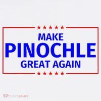 Funny Make Pinochle Great Again Parody Gifts Kids Long Sleeve Shirt thumb 2