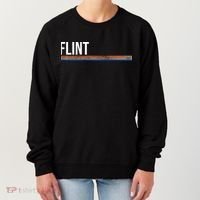 Flint Michigan Retro Women's Sweatshirt thumb 0