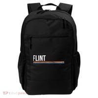 Flint Michigan Retro Backpack thumb 0