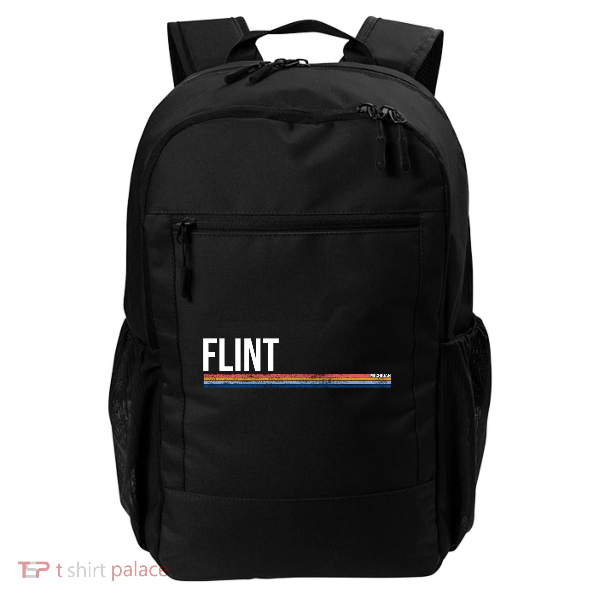 Flint Michigan Retro Backpack