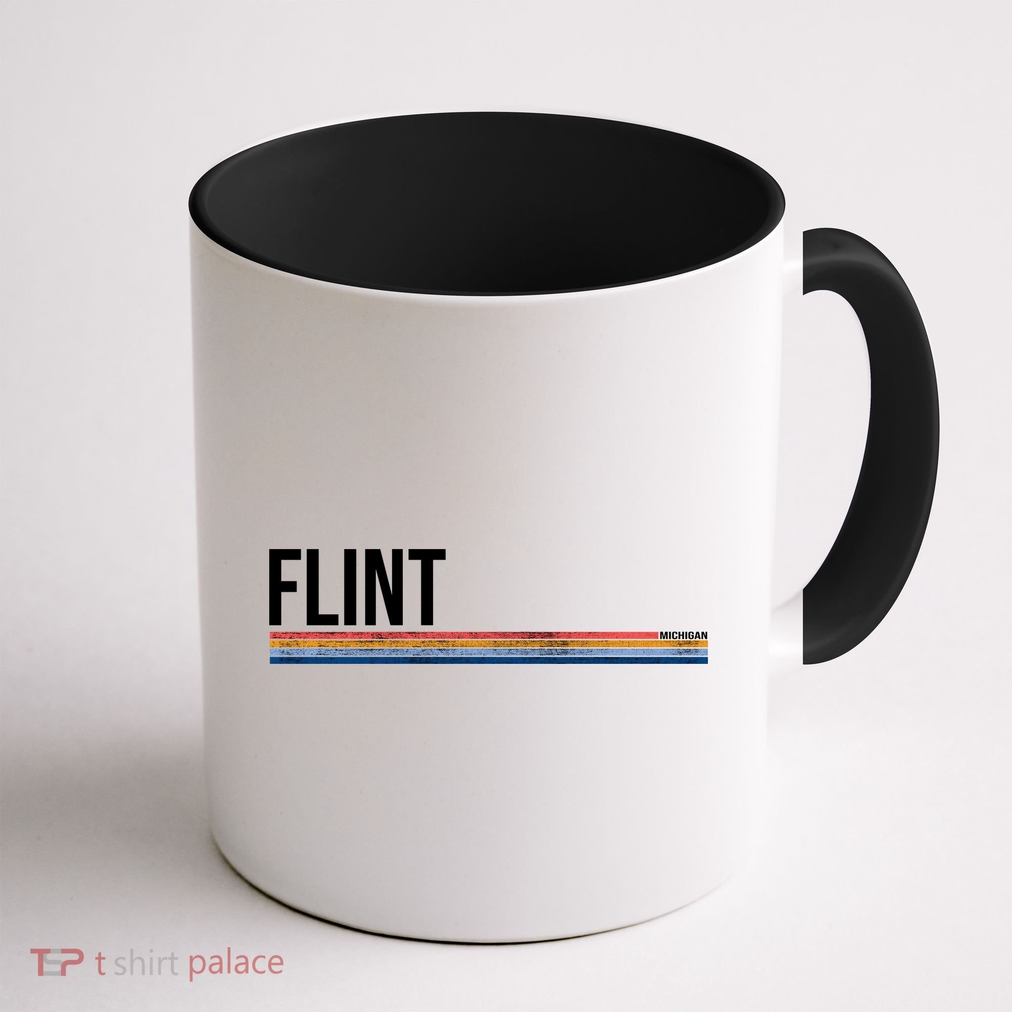Flint Michigan Retro Coffee Mug