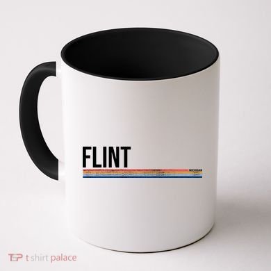 Flint Michigan Retro Coffee Mug