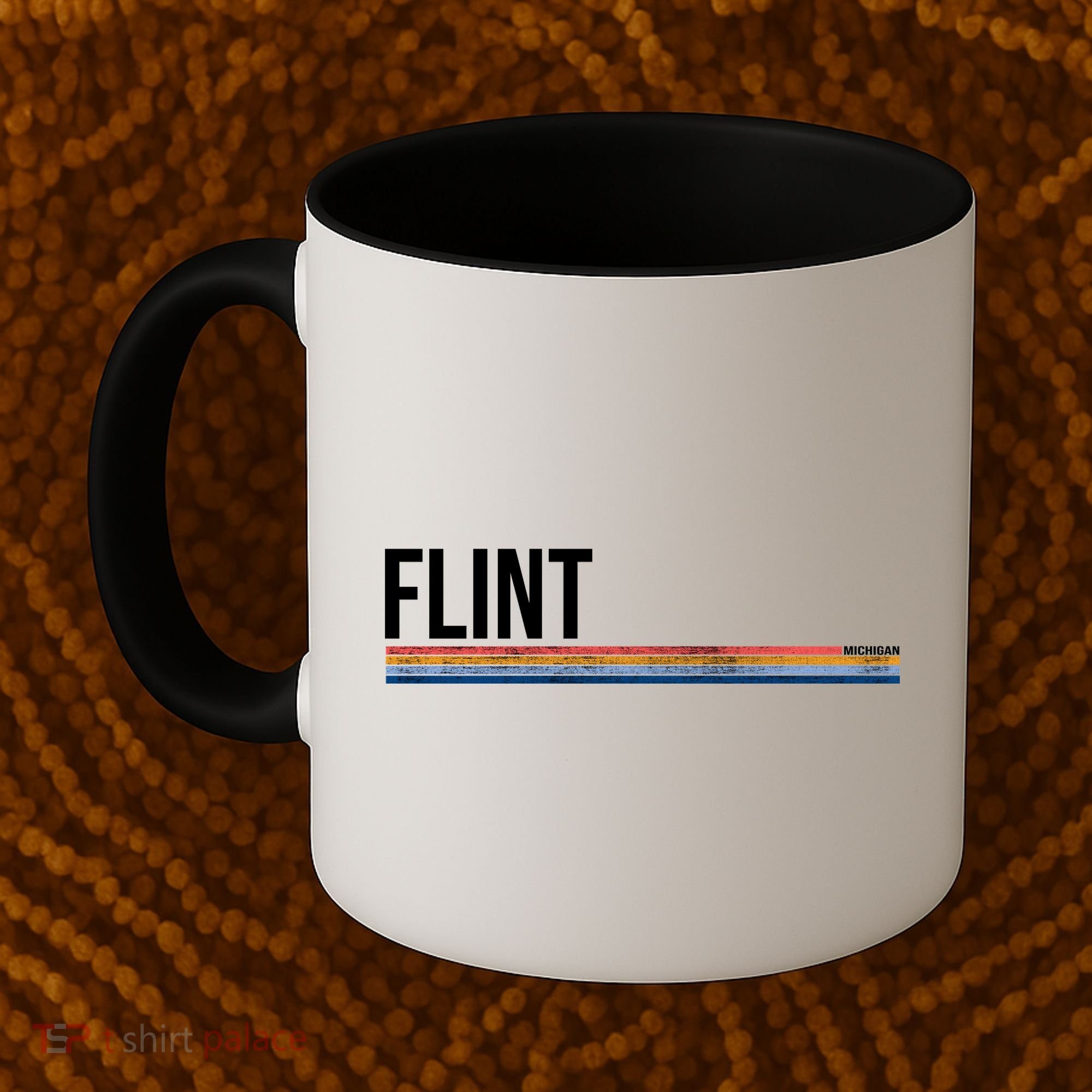 Flint Michigan Retro Coffee Mug