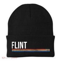 Flint Michigan Retro Beanie thumb 0