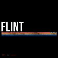 Flint Michigan Retro Ornament thumb 1