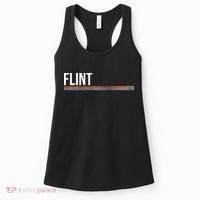 Flint Michigan Retro Women's Tank Top thumb 0