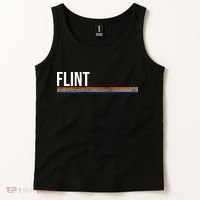 Flint Michigan Retro Tank Top thumb 2