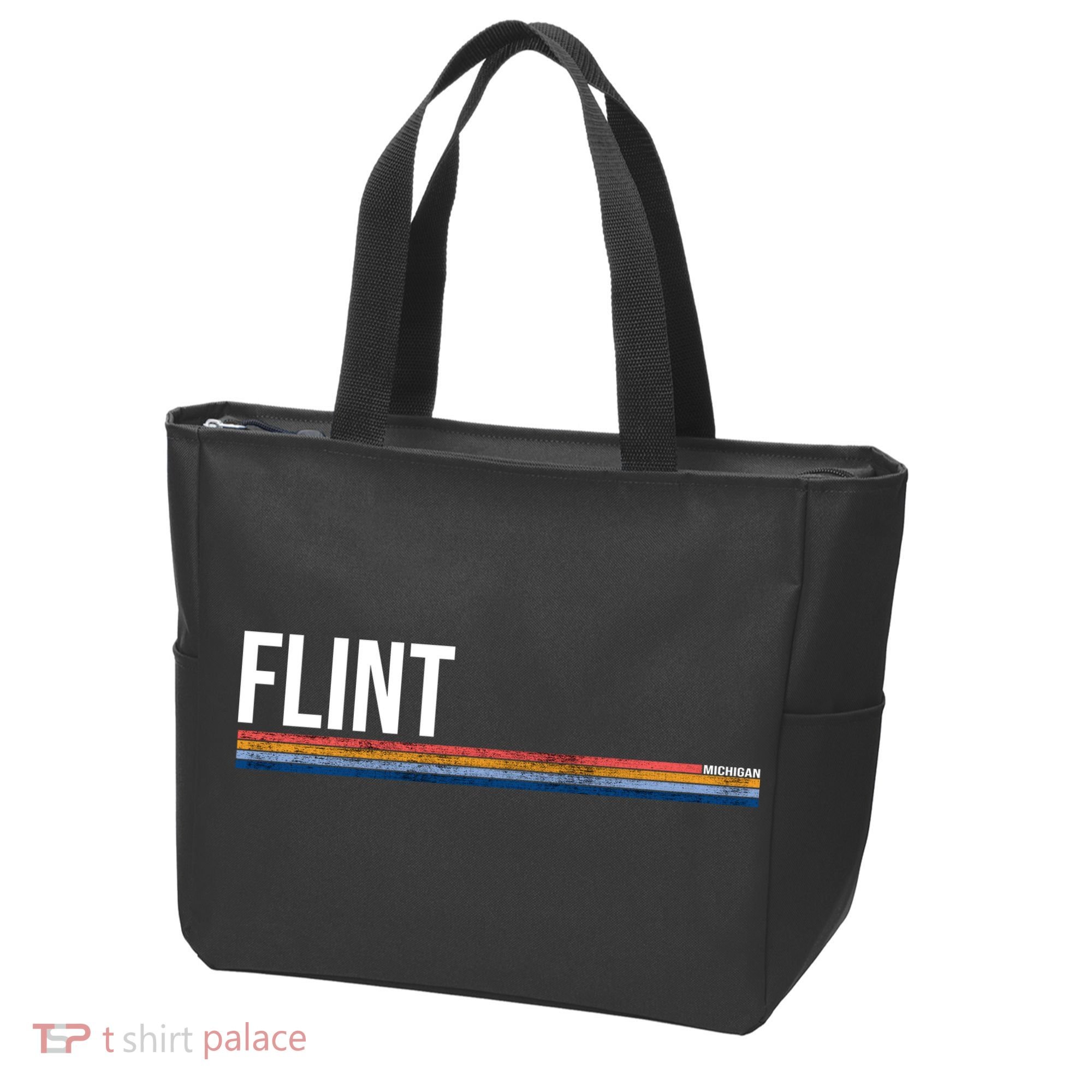 Flint Michigan Retro Tote Bag