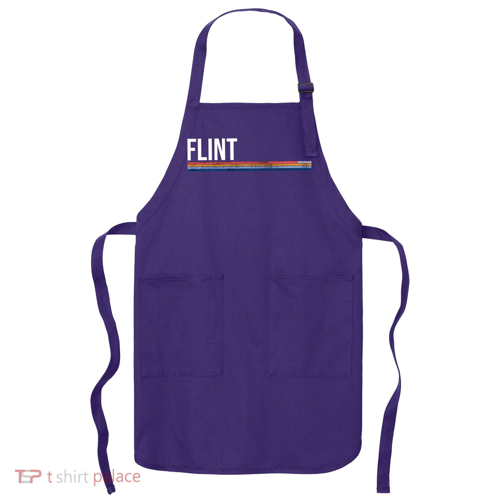 Flint Michigan Retro Apron