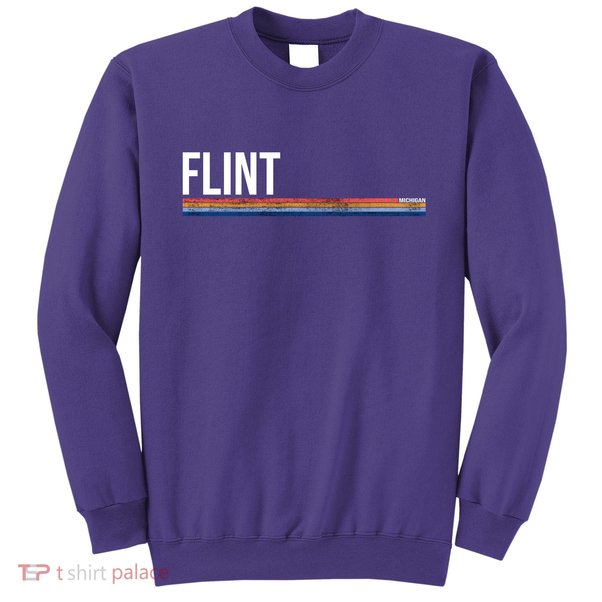 Flint Michigan Retro Sweatshirt