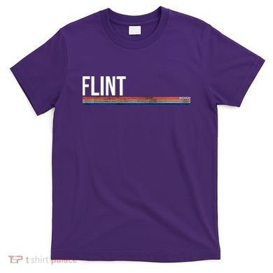 Flint Michigan Retro T-Shirt