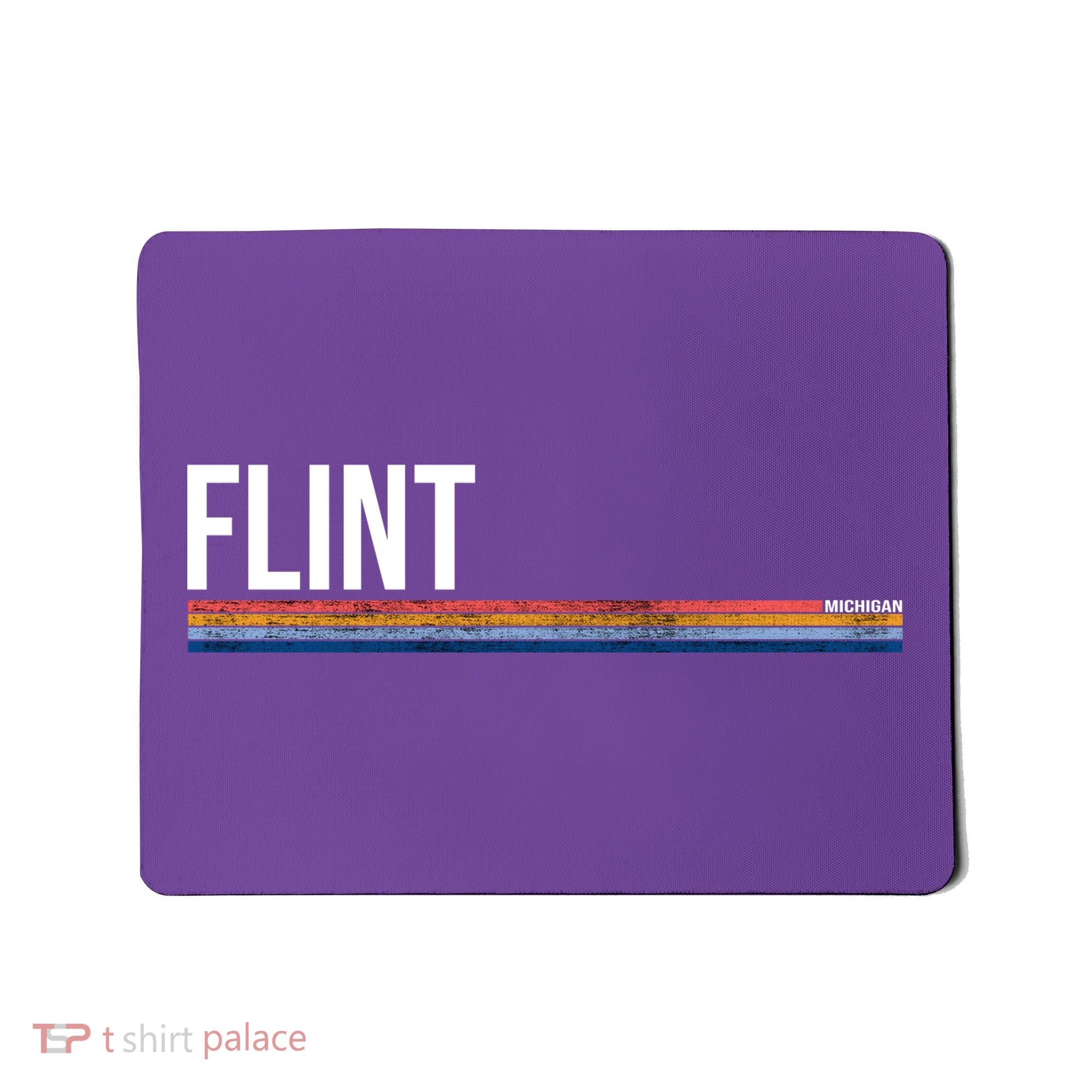 Flint Michigan Retro Mousepad
