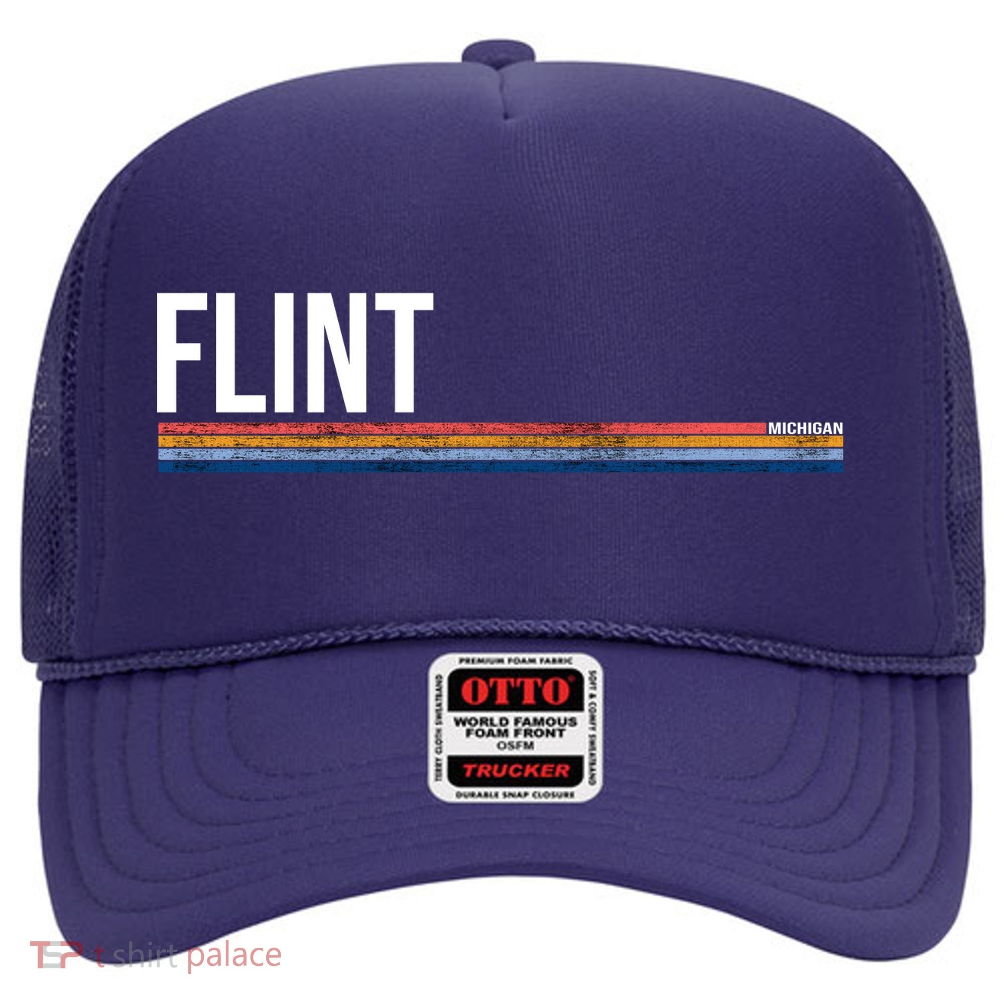 Flint Michigan Retro Hat