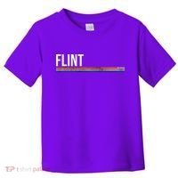 Flint Michigan Retro Toddler T-Shirt thumb 0