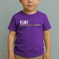 Flint Michigan Retro Toddler T-Shirt thumb 2