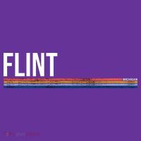 Flint Michigan Retro Women's Long Sleeve Shirt thumb 2