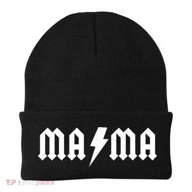 Funny MAMA Rocker Logo Beanie