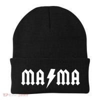 Funny MAMA Rocker Logo Beanie thumb 0