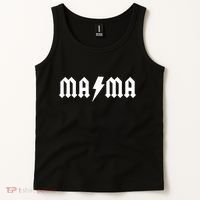 Funny MAMA Rocker Logo Tank Top thumb 2