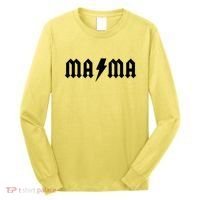 Funny MAMA Rocker Logo Long Sleeve Shirt thumb 0