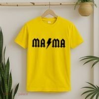 Funny MAMA Rocker Logo T-Shirt thumb 2