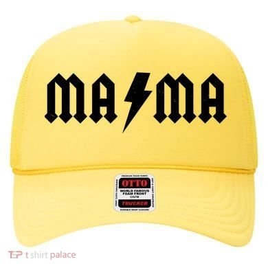Funny MAMA Rocker Logo Hat