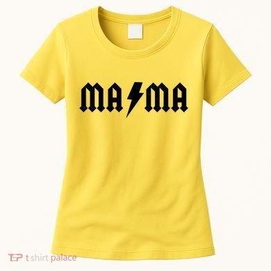 Funny MAMA Rocker Logo Women's T-Shirt