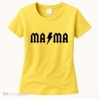 Funny MAMA Rocker Logo Women's T-Shirt thumb 0