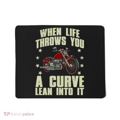Funny Motorcycle Racer Design For Motorcycle Lover Mousepad