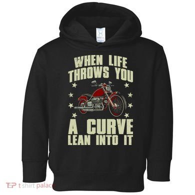 Funny Motorcycle Racer Design For Motorcycle Lover Toddler Hoodie