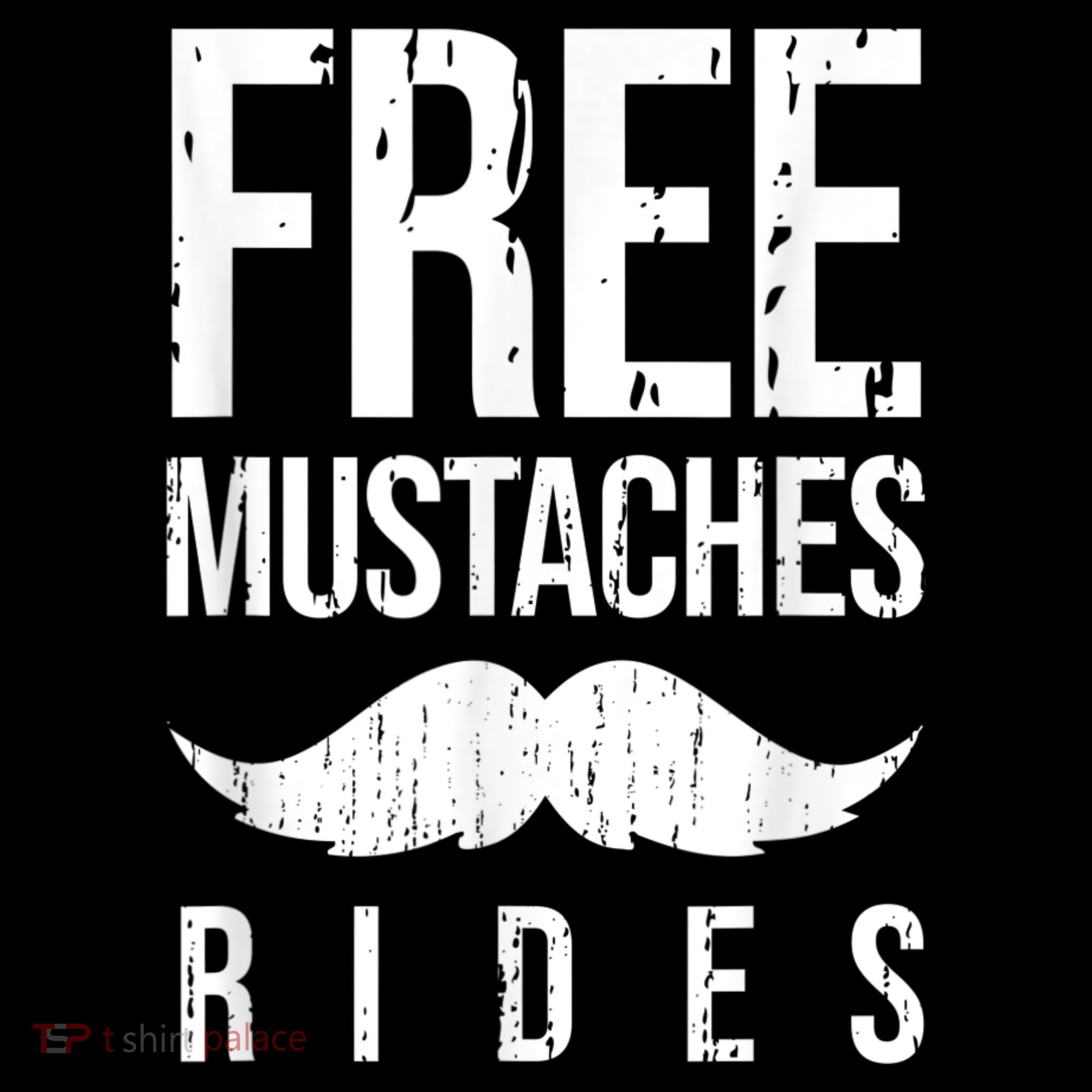 Free Mustache Rides Funny Coffee Mug