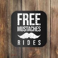 Free Mustache Rides Funny Coaster thumb 0