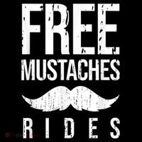 Free Mustache Rides Funny Baby Bodysuit thumb 2