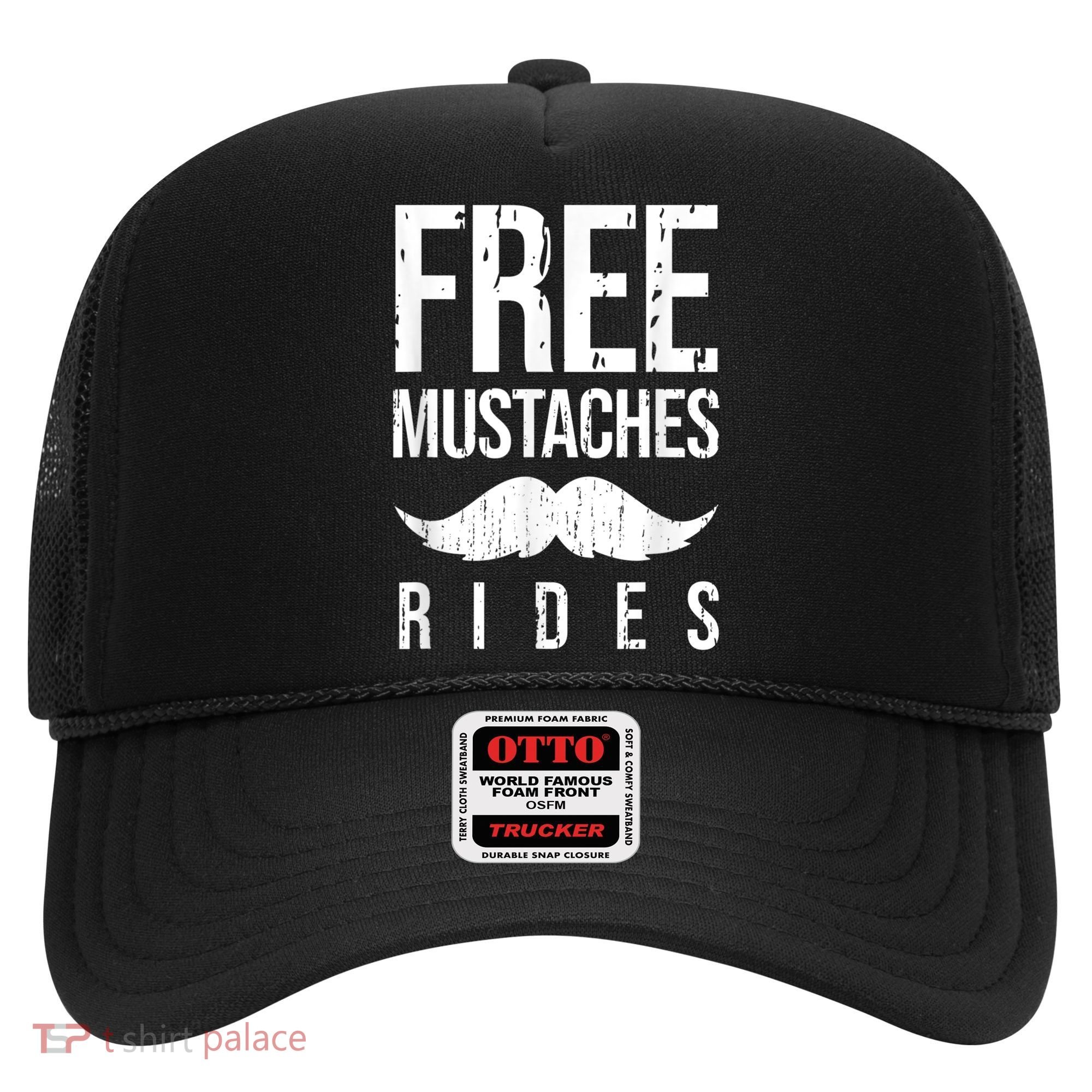 Free Mustache Rides Funny Hat
