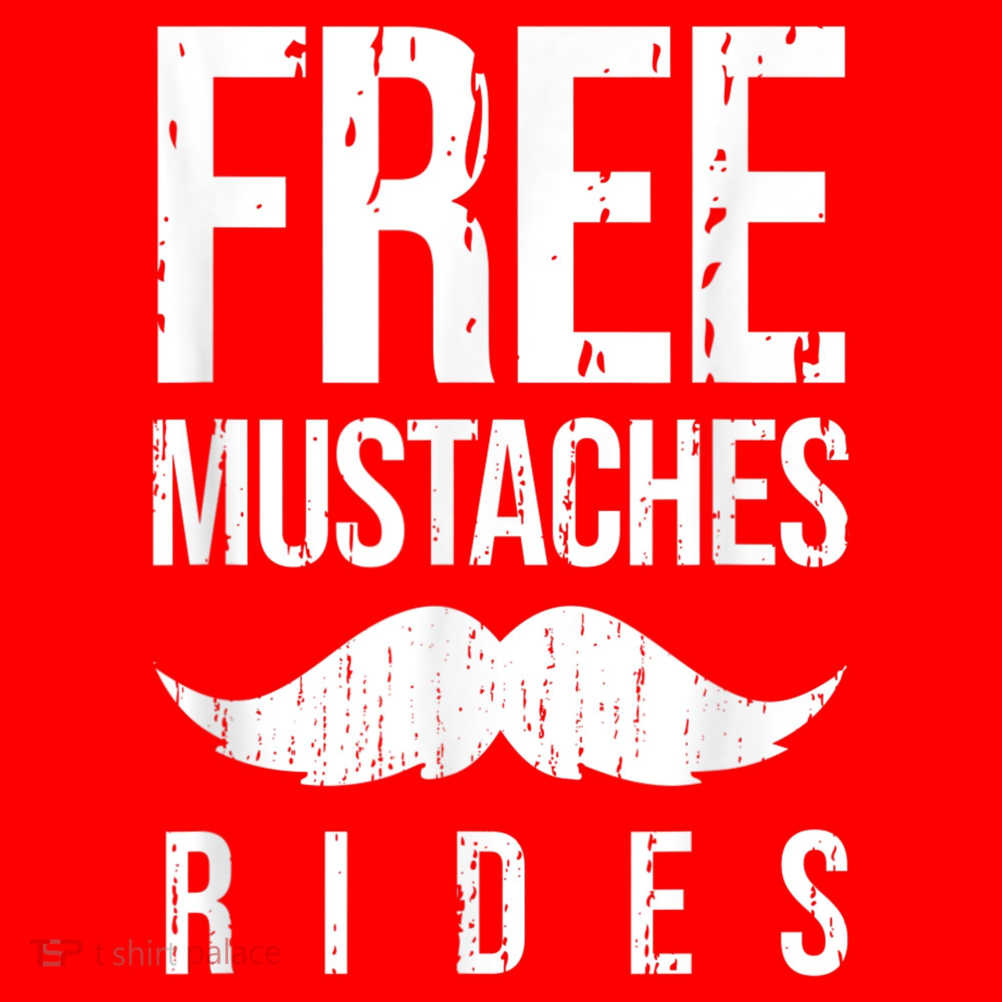 Free Mustache Rides Funny Santa Hat