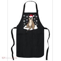 Funny Meerkat Santa Christmas Gift Classic Apron thumb 0