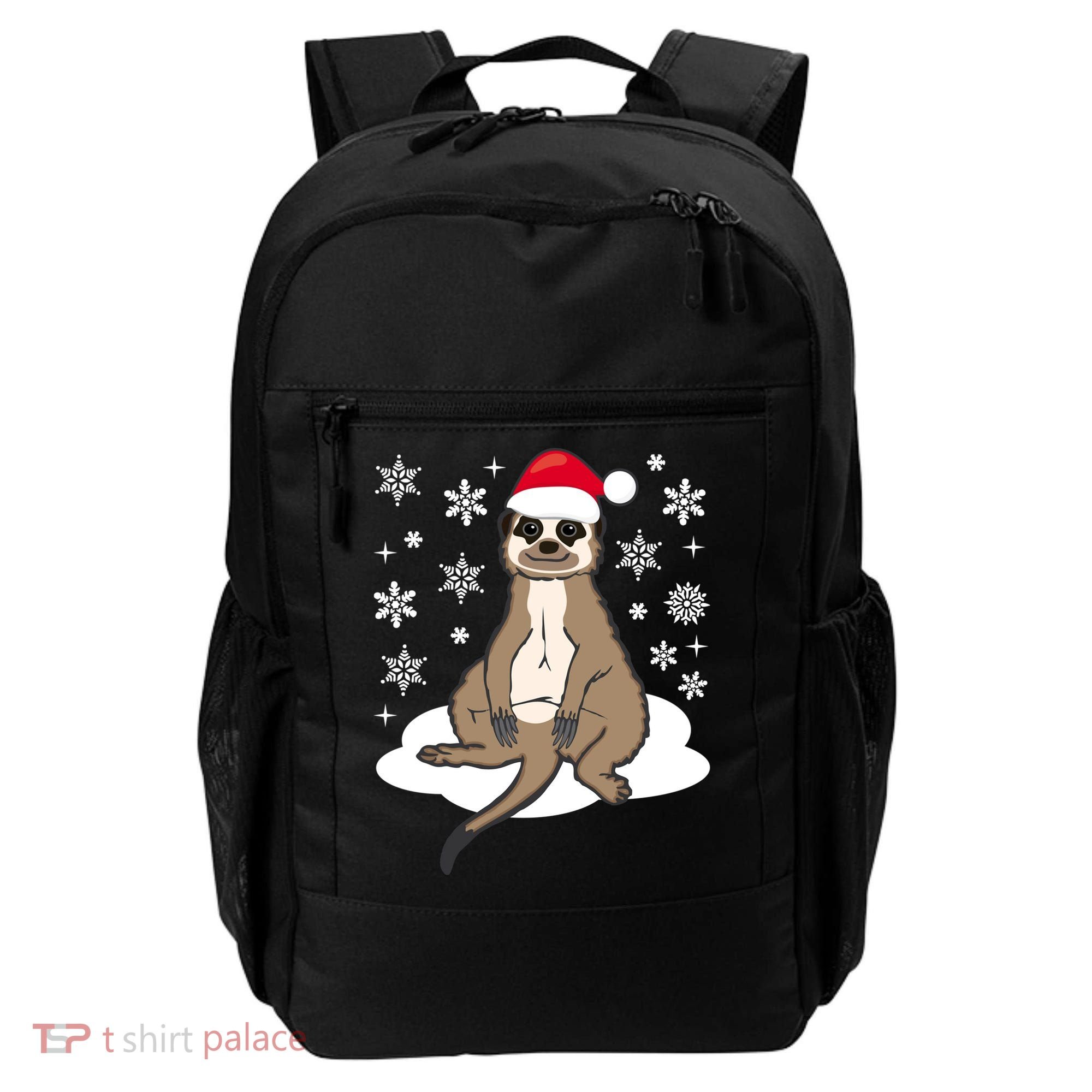 Funny Meerkat Santa Christmas Gift Classic Backpack