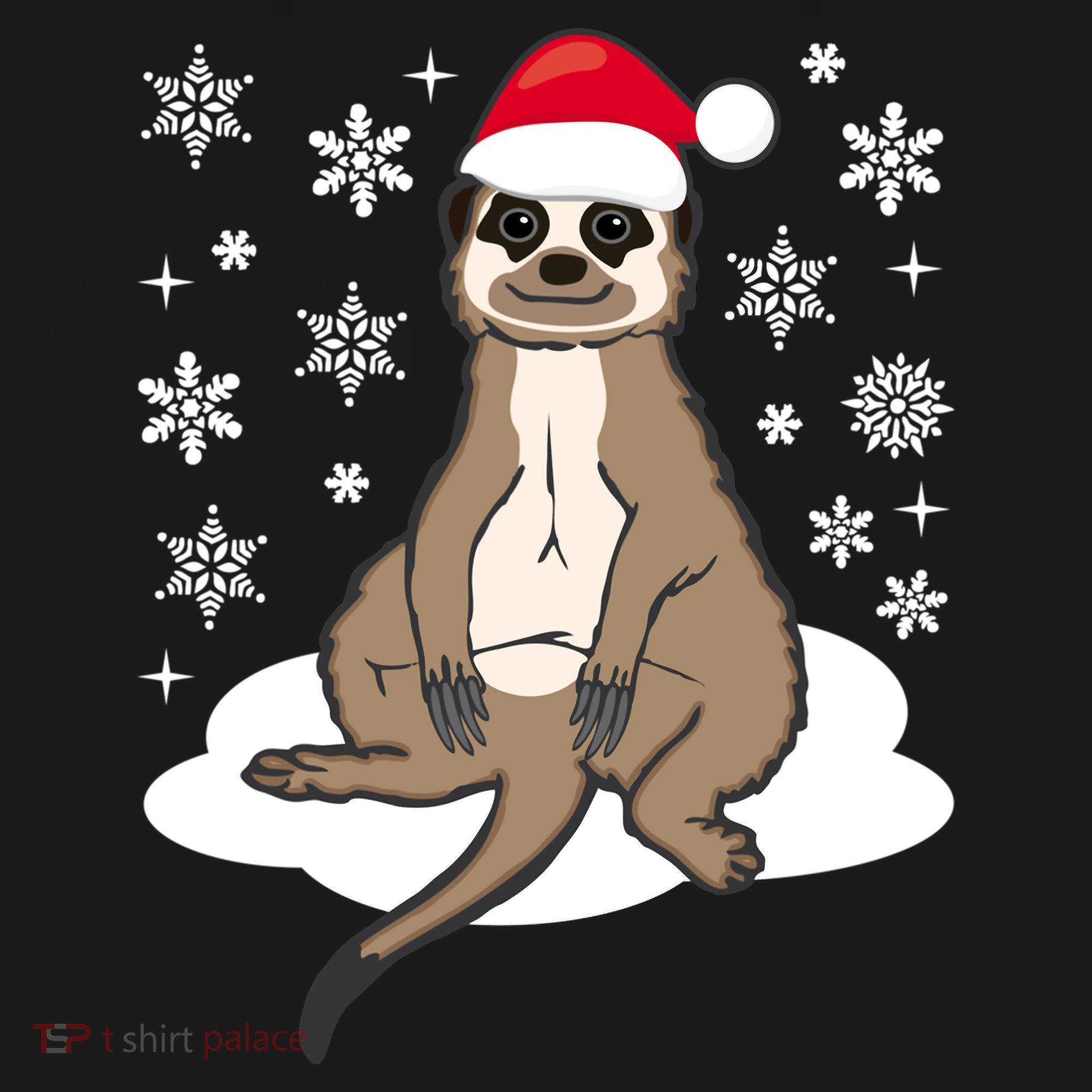 Funny Meerkat Santa Christmas Gift Classic Backpack