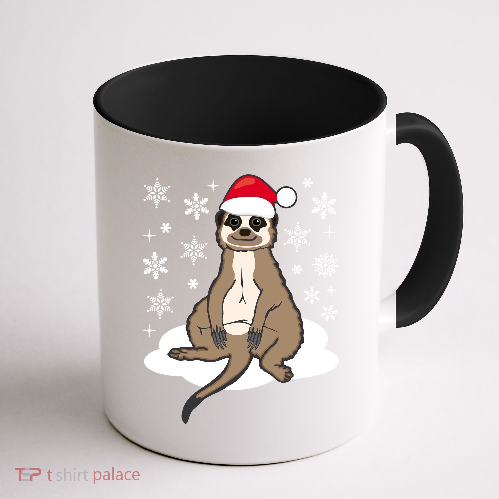 Funny Meerkat Santa Christmas Gift Classic Coffee Mug