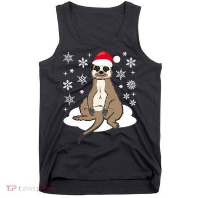 Funny Meerkat Santa Christmas Gift Classic Tank Top