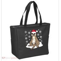 Funny Meerkat Santa Christmas Gift Classic Tote Bag thumb 2